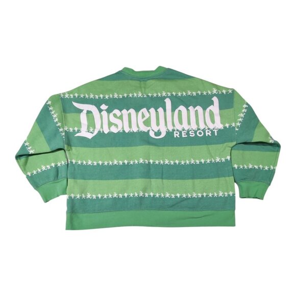 Disneyland Striped Spirit Jersey Sweatshirt Resort Mickey and Friends Parade - Picture 1 of 7